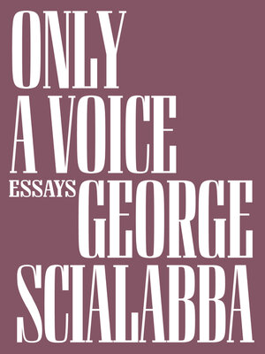 cover image of Only a Voice